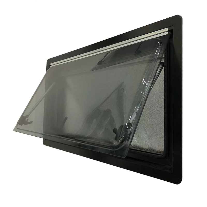 Curtain Curtain - MAYGOOD Okna akrylowe kątowe z zawiasami,