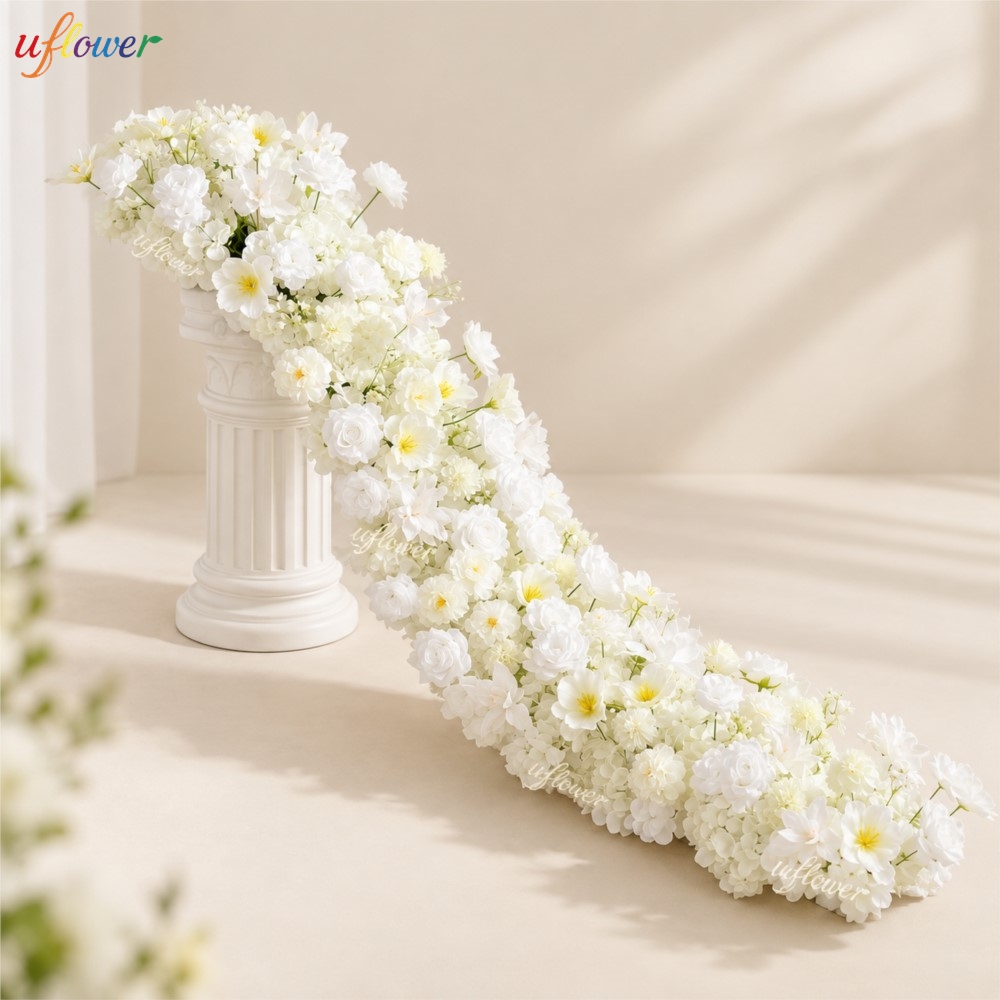 Uflower – sztuczna girlanda z  – Table Runner recenzja i cena