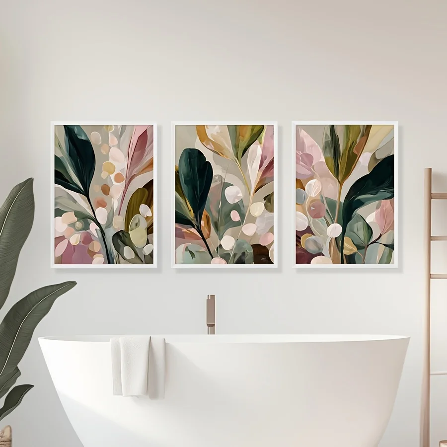 Duży zestaw 3 sztuk, bohemski, – Abstract Canvas Set recenzja i cena