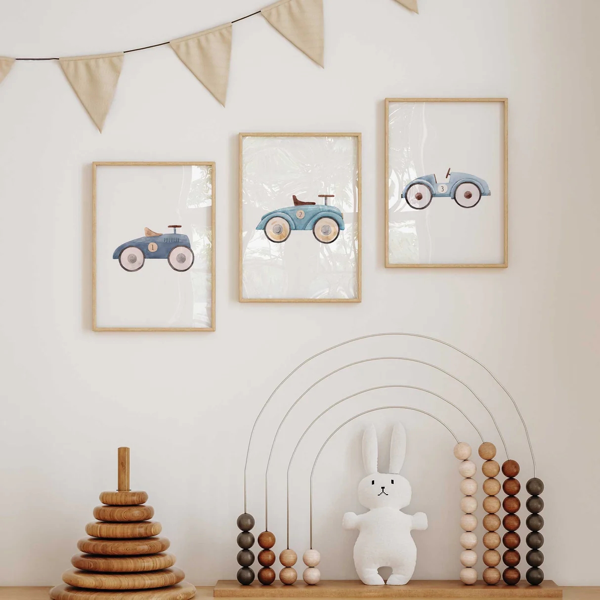 3 szt. Kreskówkowe, vintage'ow – Interior Design Living Room recenzja i cena