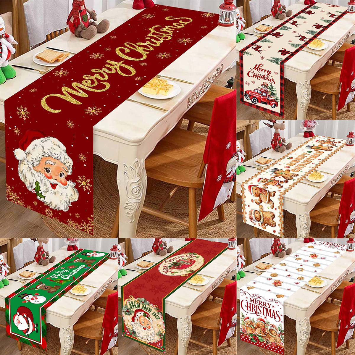 Christmas Santa Clause Polyest – Table Runner recenzja i cena