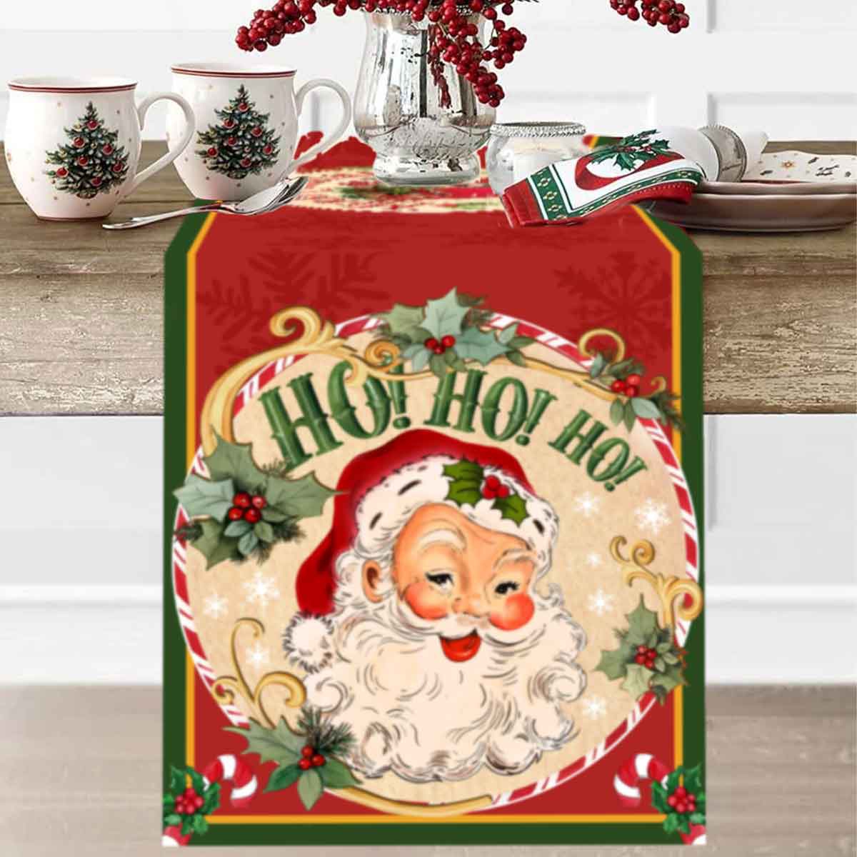Christmas Santa Clause Polyest – Table Runner recenzja i cena