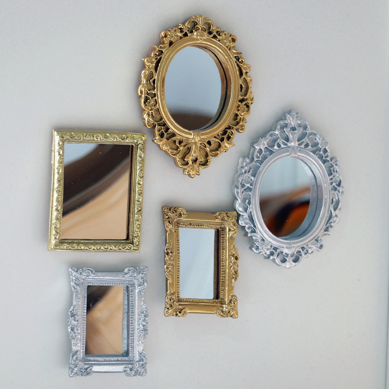 1 sztuk/paczka domek dla lalek – Decorative Mirror recenzja i cena