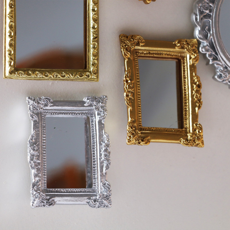 1 sztuk/paczka domek dla lalek – Decorative Mirror recenzja i cena