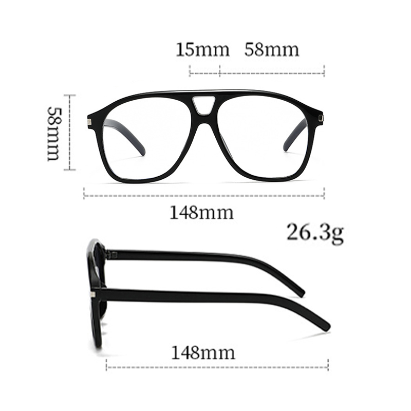 1 szt. uniwersalne okulary pil – Decorative Mirror recenzja i cena