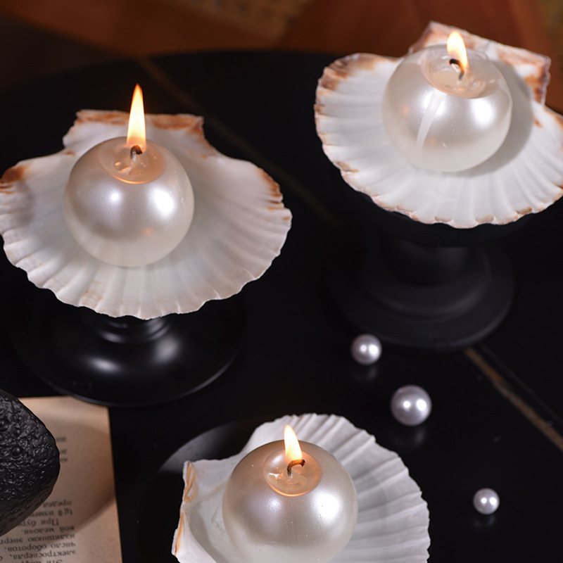 Eleganckie świece z perłowymi  – Candle Holder Decor recenzja i cena